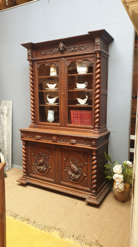 Black Forest bookcase or cabinet