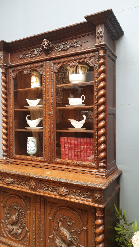 Black Forest bookcase or cabinet