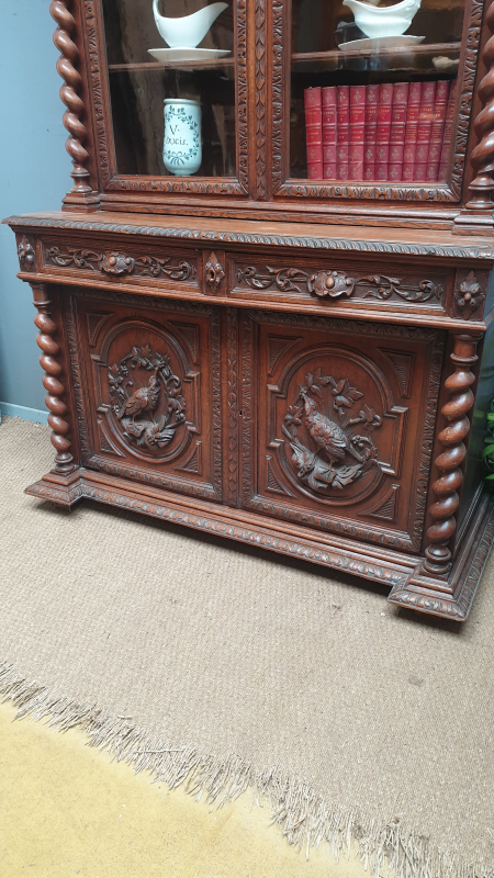 Black Forest bookcase or cabinet