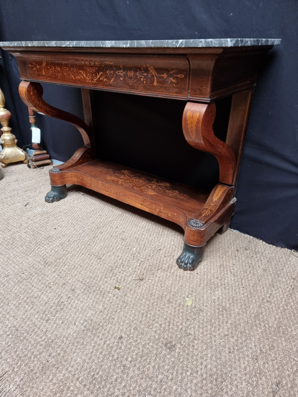 French antique Charles X Console