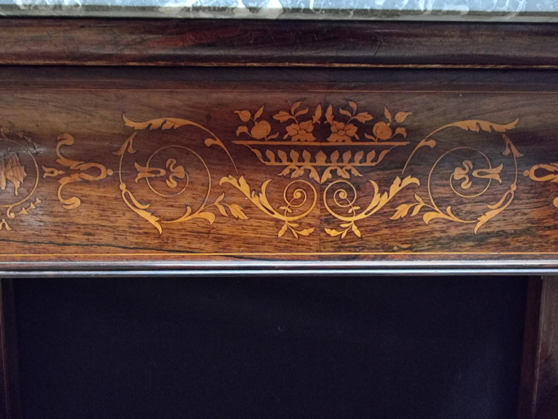 French antique Charles X Console