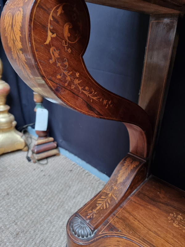 French antique Charles X Console
