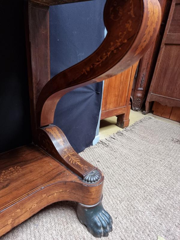 French antique Charles X Console