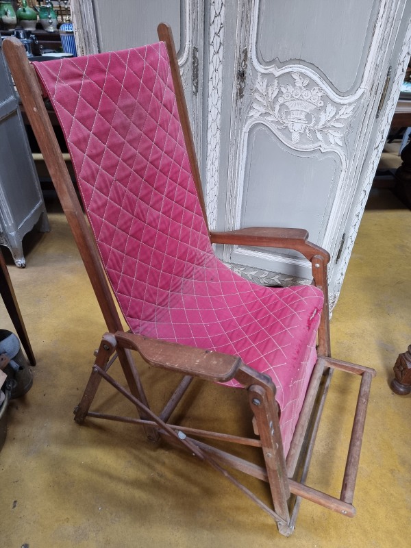 Vintage lounge pair armchairs from Clairitex Paris