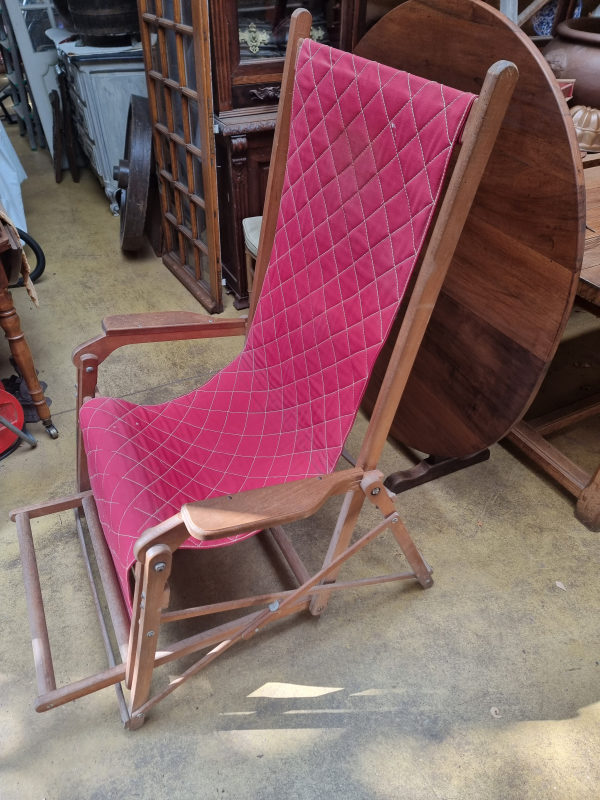Vintage lounge pair armchairs from Clairitex Paris
