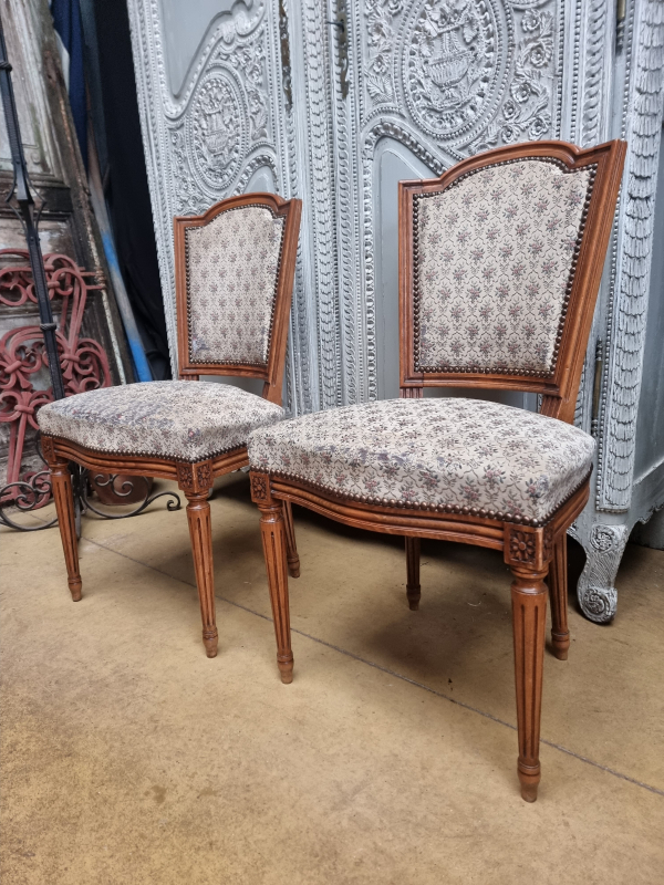 Set of 6 Directoire style chairs