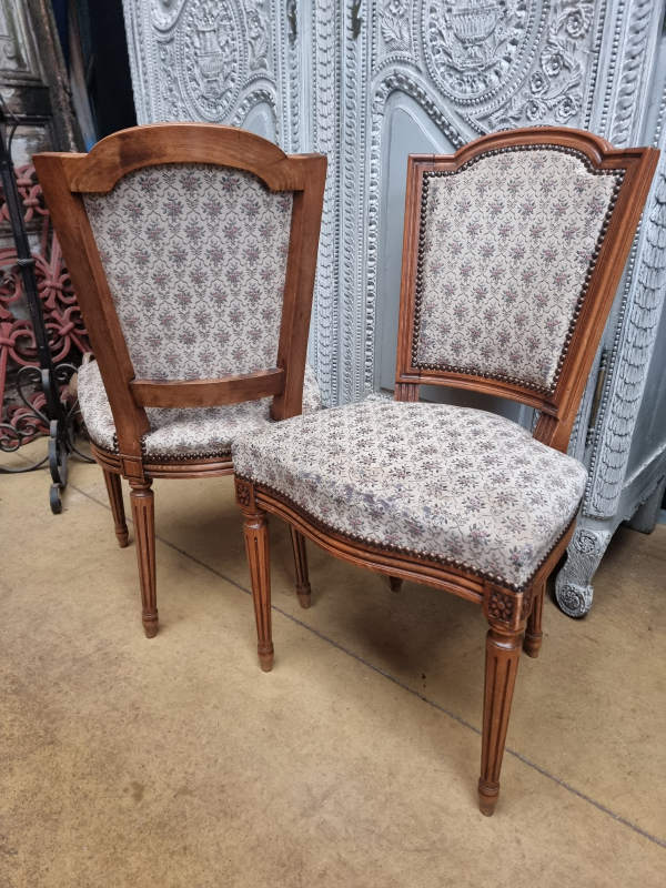 Set of 6 Directoire style chairs