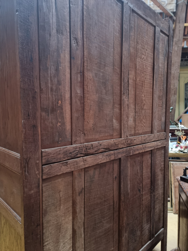 18 C.th antique Wedding armoire with birds
