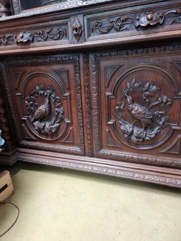 Black Forest bookcase or cabinet