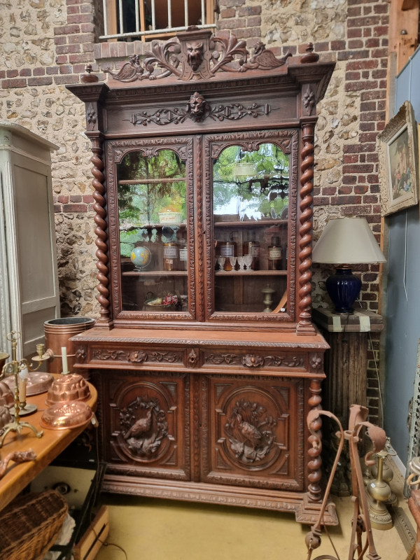 Black Forest bookcase or cabinet