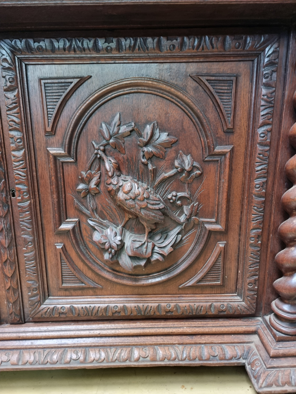 Black Forest bookcase or cabinet