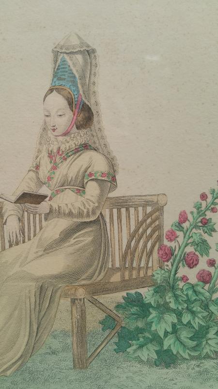 Norman costumes antique Engravings