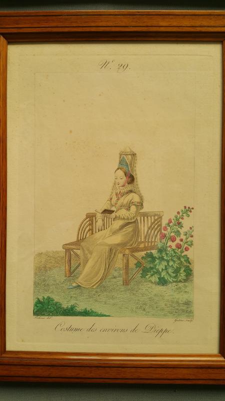 Norman costumes antique Engravings
