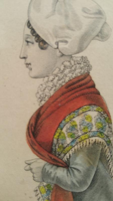 Norman costumes antique Engravings