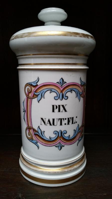 Antique French Set of 26 Paris Porcelain Apothecary Jars