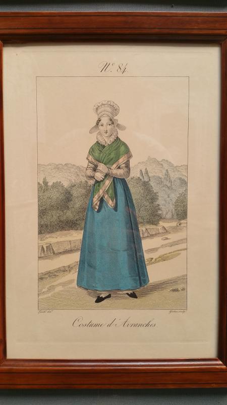 Norman costumes antique Engravings