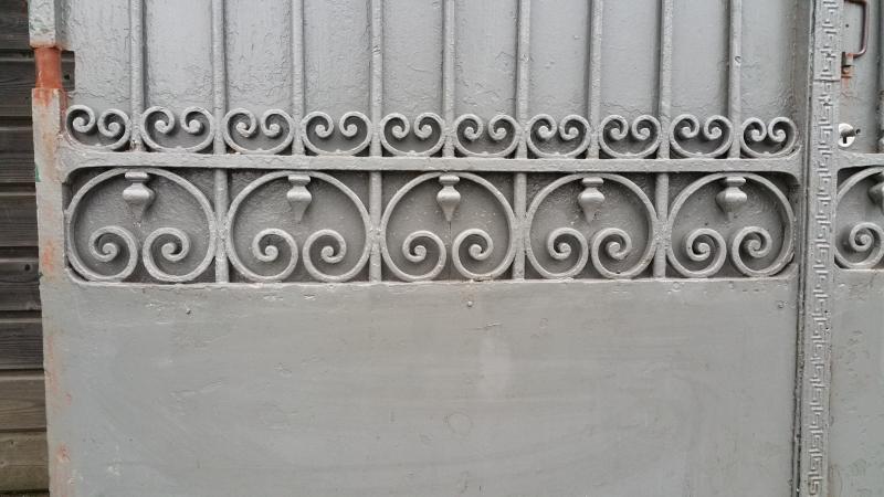 French Iron gates