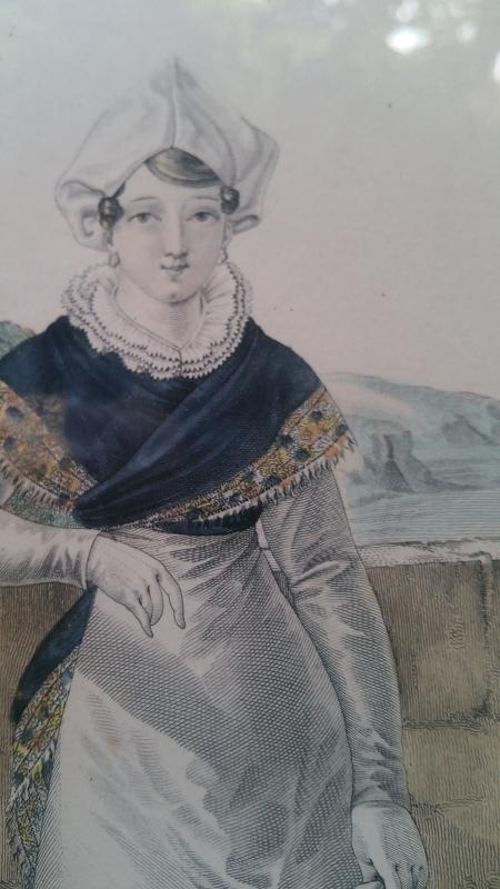 Norman costumes antique Engravings