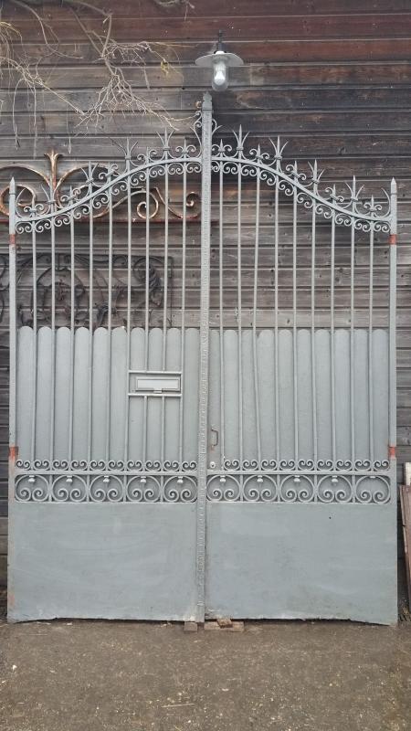 French Iron gates
