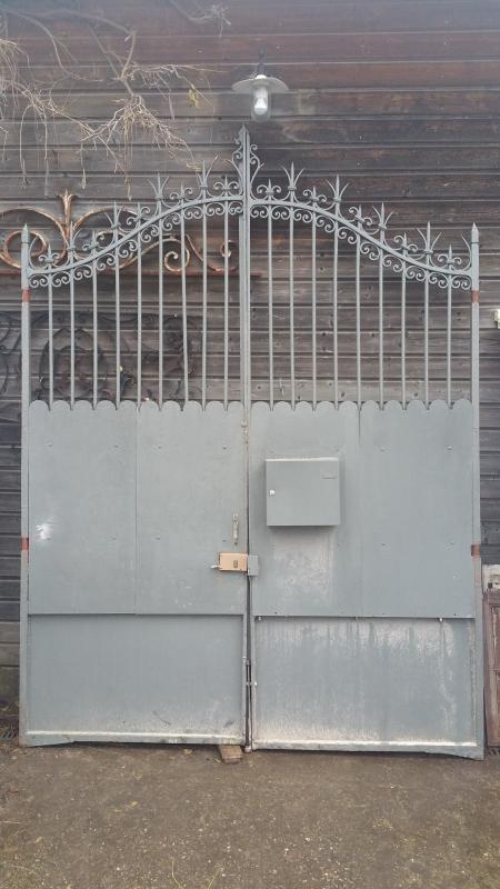 French Iron gates