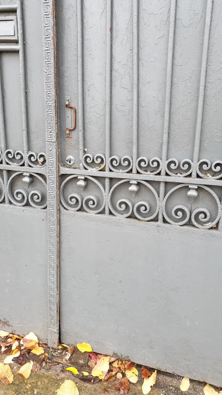 French Iron gates