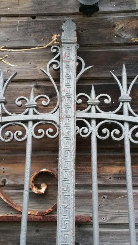 French Iron gates