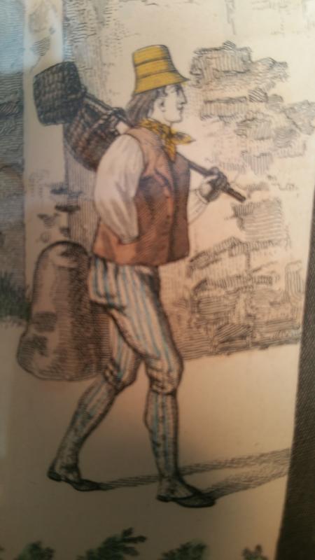 Norman costumes antique Engravings