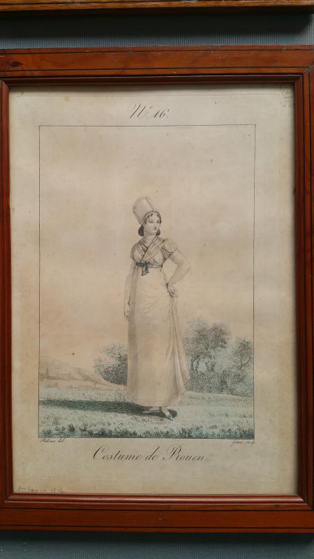 Norman costumes antique Engravings